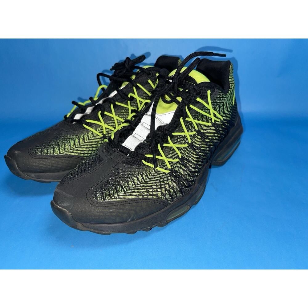 Nike Air Max 95 Ultra JCRD Black Volt 749771-007 Men’s Size 10.5 Good